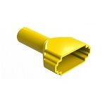 Yellow DIP Connector with Robust Design and Wide Temperature Range for Automotive Medical and Consumer Electronics