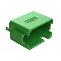 Green DIP Connector with sturdy metal shell and multiple terminal options certified to meet ROHS standards for performance